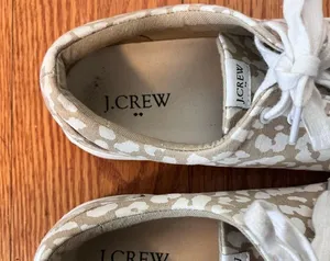 J. CREW Factory Women's Lace Up Tennis/Sneakers NWT Size 9M thumbnail 10