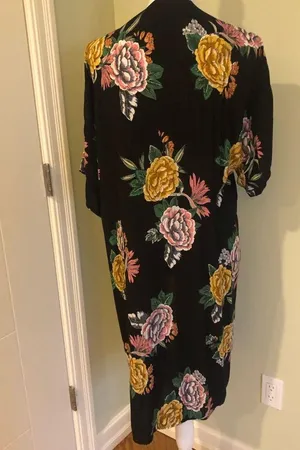 Floral kimono Size L thumbnail 2