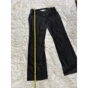 y2k GAP‎ Black Jeans Stretch Bootcut wide leg Denim Womens Size 6 thumbnail 4