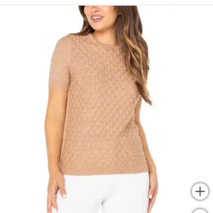 Well Worn Ladies' Pointelle Short Sleeve Sweater NWT thumbnail 5