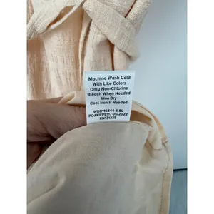 Evereve Carly Blush Cotton Tiered Midi Dress Puff Sleeve Cottage Size Large NWT thumbnail 10