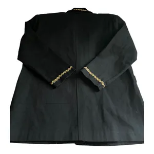Vintage 90s Contempo Casuals Gold Trim Blazer Oversized Small thumbnail 7