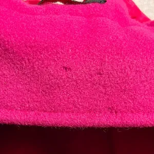 Vintage Wool Fuschia‎ Double Breasted Overcoat Made in USA Pink Heavy thumbnail 10