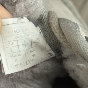 UGG Neumel Seal Gray Suede fur boots thumbnail 6