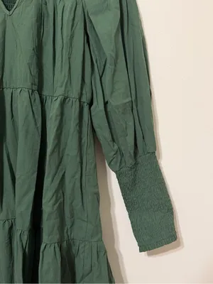 TUCKERNUCK Pomander Place Ceci Dress Size Small in Jaguar Green thumbnail 5