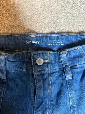 Old Navy Medium Wash High Rise OG Loose Jeans Size 6 thumbnail 4