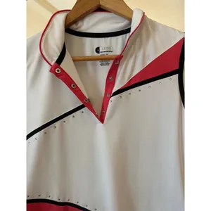 IZOD COOL FX MOVEMENT PULLOVER SLEEVELESS Snap NECK SHIRT TOP WOMEN thumbnail 3