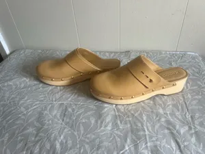 Avec Les Filles Mercedes Castillo Women's Brown Evonne Leather Clog Shoes EU 41/US 11 thumbnail 4
