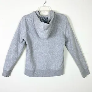 The North Face Timberwood Grey Plush Faux Fur Lined Zip Up Hooded Jacket Size M thumbnail 2
