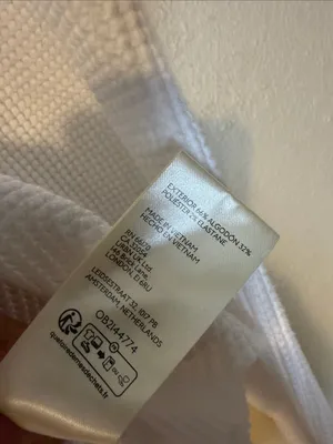 We‎ The Free Highland White Waffle Knit Oversized Turtleneck Size Small thumbnail 6