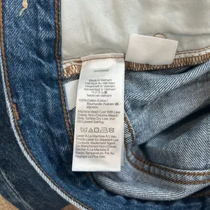 Madewell Low Slung Straight Jeans High Waist Relaxed Slouchy Womens Size 29 thumbnail 10