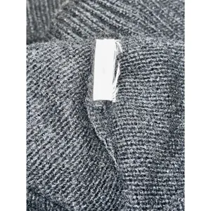 Abercrombie & Fitch Black Knit Off-The-Shoulder Cowl Turtleneck Sweater Size S thumbnail 4