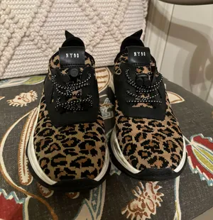 Steve Madden Cheetah Tennis Shoes thumbnail 3