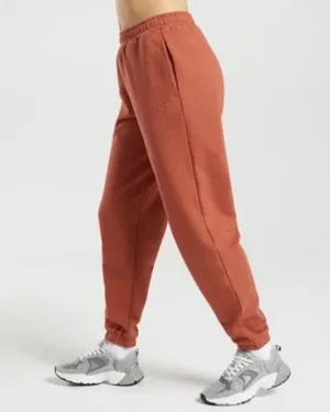 Gymshark Rest Day Sweats 2.0 Joggers Cinnamon Brown Marl thumbnail 3