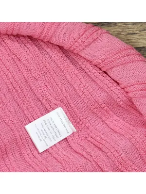 Solid & Striped Womens The Marley Knit Maxi Dress Bandeau Rose Water Pink S thumbnail 4