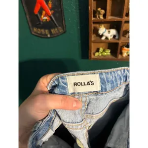 Rolla’s Light Wash Original High Rise Straight Jeans Size 24 thumbnail 3