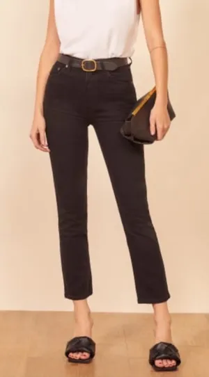 Reformation Lisa High Rise Straight Leg Jeans size 26 thumbnail 1