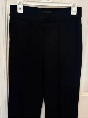 SCULPT-HER by NYDJ Pull-On Wide Leg High Rise Pants in Black with Lift Tuck Tech thumbnail 5