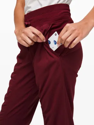 Lululemon Dance Studio Jogger Size 4 Deep Rouge Burgundy Swift Pants W5BPJS thumbnail 7