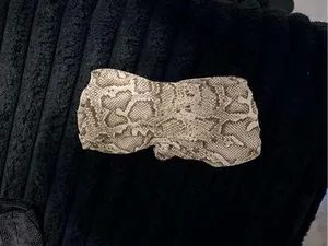 Almost Famous Beige and Brown Snake-Print Reptile Hide thumbnail 6