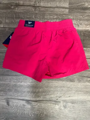 Reebok Women’s Relaxed Marathoner Track Shorts Pink Size Small NWT thumbnail 5