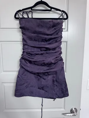 Purple House of CB Dress thumbnail 3