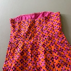 Nanette Lepore Floral Strapless Silk Mini Sun Dress thumbnail 9