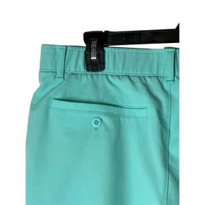 Under Armour Shorts Women 12 Turquoise HeatGear Fitted Athleisure Golf Gorpcore thumbnail 6