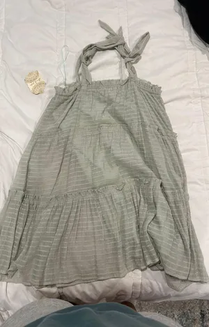 Altar'd State Sage Green Dress thumbnail 2