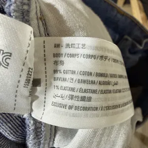 Abercrombie & Fitch Ankle Straight Jeans Womens 28 6L Ultra High Rise Blue Denim thumbnail 9