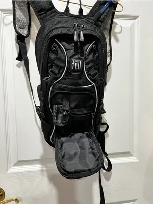 FUL Unisex Multi Sport Hydration Cargo Black With Hydration bladder plastic bag thumbnail 13