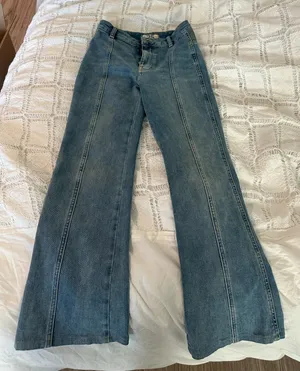 Free People In The Sun Seasons Flare Jeans thumbnail 1