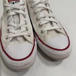 Converse Chuck Taylor All Star Shoes Mens 7 Womens 9 White Canvas Sneakers M7652 thumbnail 7