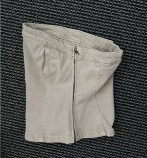 Mango Strapless Denim Top thumbnail 5