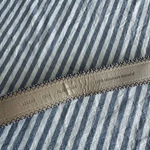 Black Studded Leather Belt Silver Beaded Edge Grommet Detail Size M thumbnail 5
