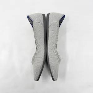 [Rothy’s] The Point Birdseye Gray Slip On Washable Ballet Flats Pointed Toe 6.5 thumbnail 6