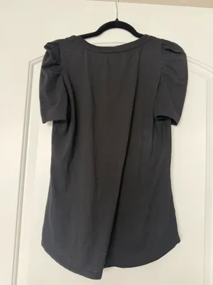 Black Short Sleeve Top thumbnail 2