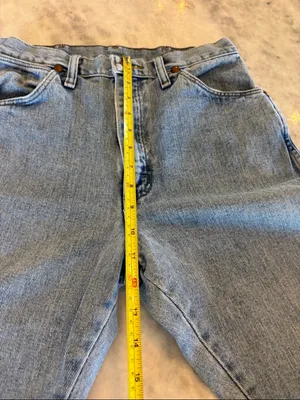 Wrangler Light Blue High-Rise Straight Jeans thumbnail 8