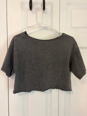 PacSun Off-The-Shoulder Crop Tee thumbnail 2