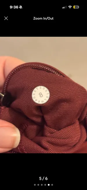 (8) lululemon biker shorts 6” thumbnail 4