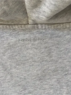 Anine Bing Sport Harvey Sweatshirt in Heather Grey NWT thumbnail 5