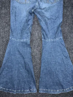 Wrangler Retro NWT High Rise Trumpet Super Flare Bell Bottom Jeans 31x34 Western thumbnail 6