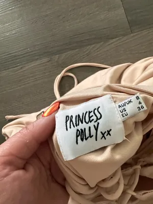Princess Polly cream ruched bodycon mini dress thumbnail 4