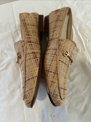 Sam Edelman Women's Loraine Loafer Pale Gold Boucle, 10, NEW with tags, no box thumbnail 5