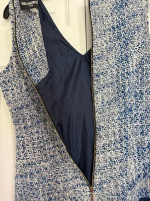 Karl Lagerfeld Tweed Dress Size 6 NWOT thumbnail 6