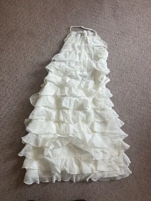 ZARA White Mini Dress thumbnail 4
