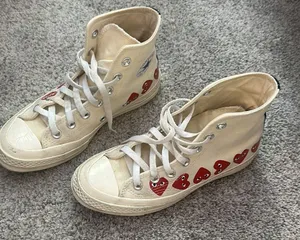 CDG High-Top Converse White thumbnail 3