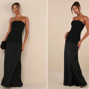 LULU's Sexy Elegant Sophisticated Prom Wedding Modern Chic Mermaid Maxi Dress thumbnail 2