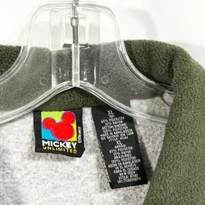VTG‎ Mickey Unlimited XL Fleece Pullover Disney Sweatshirt Embroidered 919 thumbnail 10