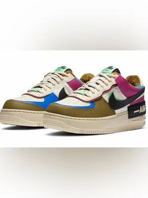 Nike Air Force 1 Shadow SE Cactus Flower Sneakers Size 7.5 thumbnail 2